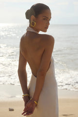 BRIGITTE MAXI DRESS IVORY