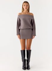 Ravyn Mini Dress Grey