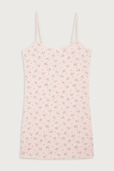 Gwen Floral Mini Dress Baby Bouquet Pink
