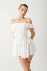 Charli Mini Dress White