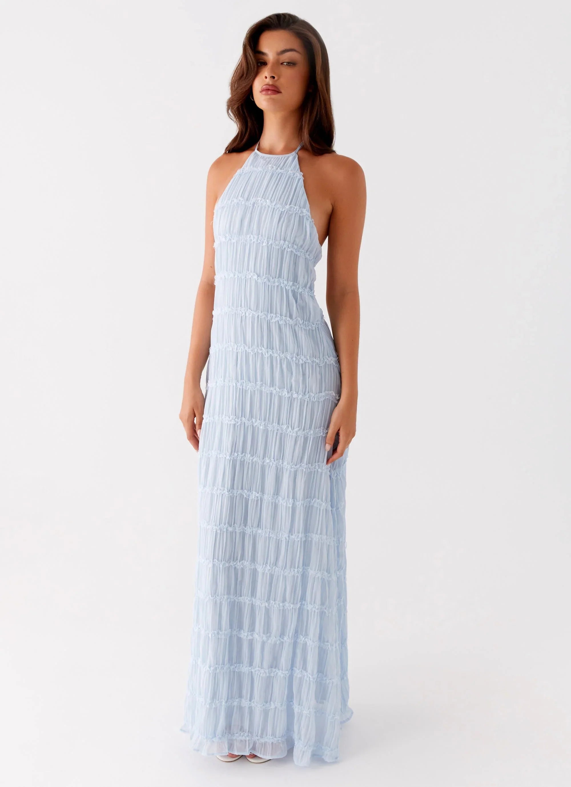 Aullie Maxi Dress Blue