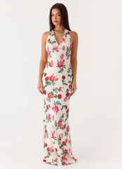 Maryk Maxi Dress Ivory Bloom