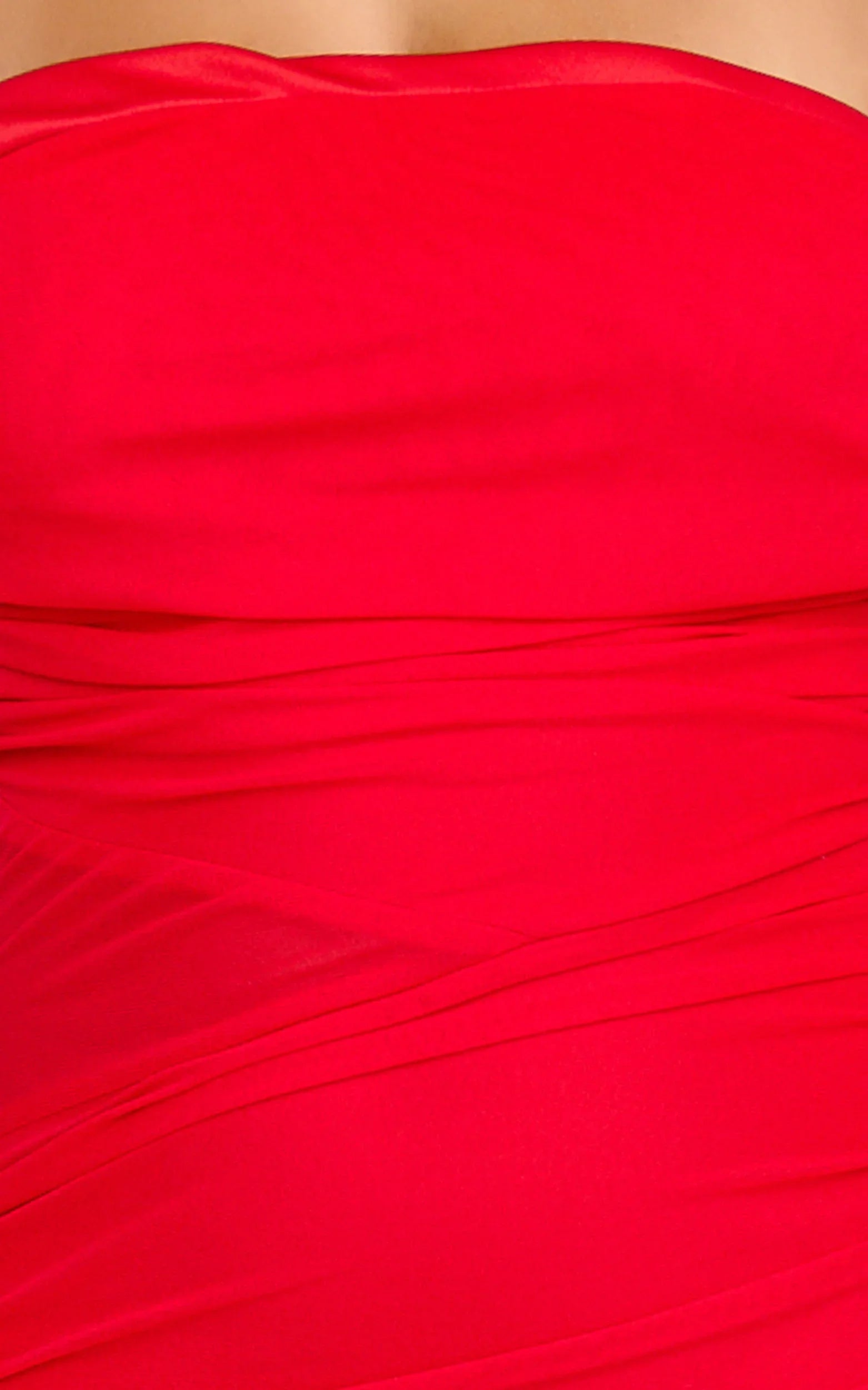 Victoria Maxi Dress Off Folder Fit and Flare Dress in Red